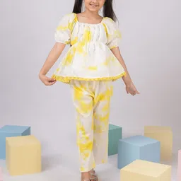 VASTRAMAY Girls Printed Top with Trousers-image-60