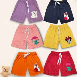 FRANSCART Mid-Rise Cotton Shorts-24