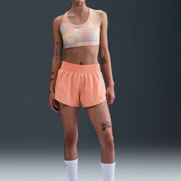 Nike Dri-FIT One Women Mid-Rise Loose Fit Shorts-image-78