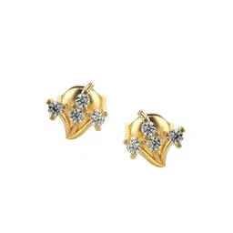 VALANOVA 14K Yellow Gold 0.18 Ct Lab Grown Diamond Earrings-image-55