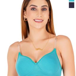 Liigne Pack of 2 Full Coverage Lightly Padded Bra-picture-28