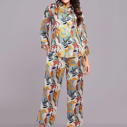LEAF ORIGINALS Printed Shirt With trousers-image-79