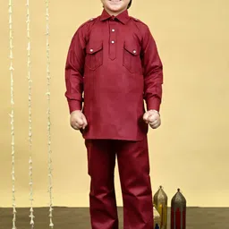 BT DEZINES Boys Regular Kurta with Salwar-21
