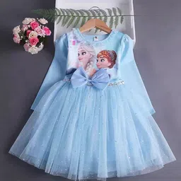 YK Girls Fit & Flare Dress-picture-34