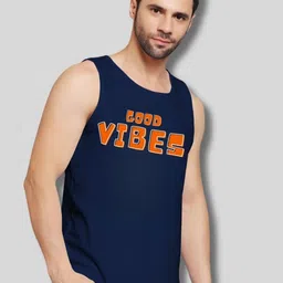 UpClothing Printed Cotton Innerwear Gym Vest UC-PV-NV|GOODVIBESSM-S-image-27