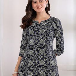 Moda Rapido Women Polyester Straight Kurtis-picture-35