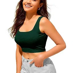 Rzlecort Women Other Solid Regular Tops-picture-6