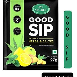 mysecret MY SECRET Good Sip"The Power Of Herbs & Spices" 27gm (Pack of 12 Sachets) image 2