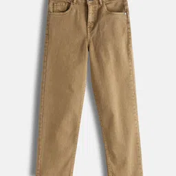 Urbano Juniors Boys Loose Baggy Fit Mid-Rise Washed Denim Stretchable Jeans-image-52