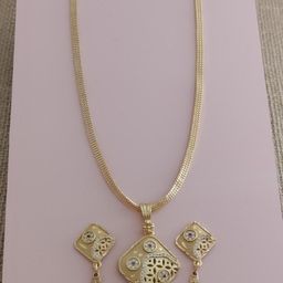 Gold Pendant set for Women-image-40