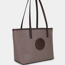 Mini west london Printed PU Structured Tote Bag image 3
