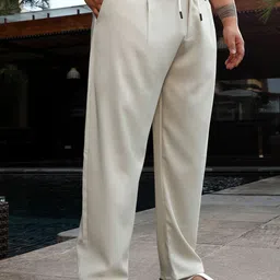 Instafab Plus Men Comfort Regular Trousers-image-42