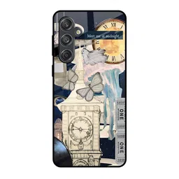 QRIOH Midnight Vision Printed Sleek & Lightweight Silicone Samsung Galaxy M55 5G Back Case-picture-8