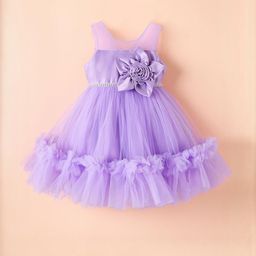 Hopscotch Girls Polyester Fit & Flare Dresses-picture-33
