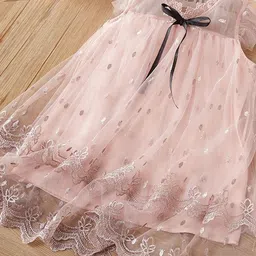 LULU & SKY Flutter Sleeve A-Line Dress-picture-6