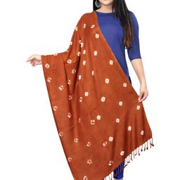 EBADAT Printed Cotton Bandhani Dupatta-image-86