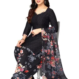 Moda Rapido Women Silk Crepe Printed Patiyala Salwar Suit Dress Material-picture-13