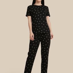 TWIN BIRDS Women Printed Night suit-image-84