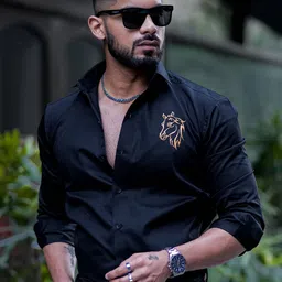 Foomer Men Standard Opaque Casual Shirt-image-30