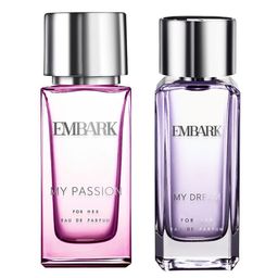 EMBARK Women Set of 2 Eau De Parfum - My Passion 30ml + My Dream 100ml-2
