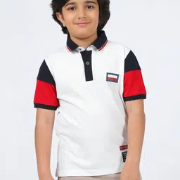 Octave Boys Polo Collar T-shirt-image-97