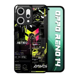 QRIOH Typography Printed Oppo Reno14 5G Back Case-picture-17