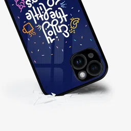 macmerise Typography Printed iPhone 15 Plus Back Case Mobile Accessories image 1