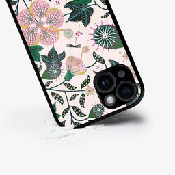 macmerise Floral Printed iPhone 15 Back Case Mobile Accessories-17