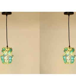 SOMIL Printed Glass Cylinder Ceiling Lamps-image-45