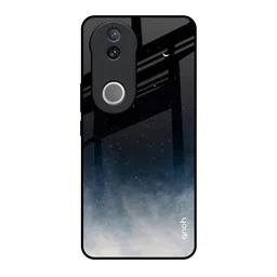 QRIOH Black Aura Printed Vivo V50e 5G Impact Resistant Back Case-picture-26