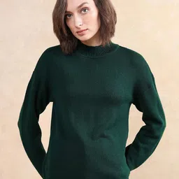 RAREISM Women Turtle Neck Pullover Sweater-picture-38