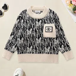 FOREVER FRIDAY Boys Printed Round Neck Pullover-19