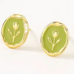 Celestria Contemporary Studs Earrings-54