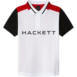 HACKETT LONDON Boys Polo Collar Pockets T-shirt-image-70