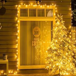 KAVYARA Yellow Rice Shape String Light image 5