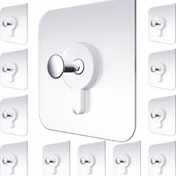 Pack Of 10 Nail Hook Magic Adhesive Wall Hooks – Heavy-Duty, Self-Adhesive Hook 10-image-72