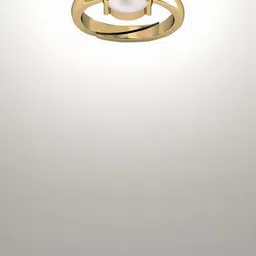 Sidharth Gems 7.25 Ratti 6.00 Kt Pearl Moti Panchhdhaatu Brass Ring-37