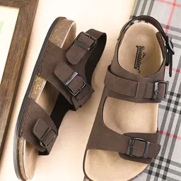 The Roadster Lifestyle Co. Men Ankle Strap Comfort Sandals-image-85