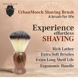 UrbanMooch Set Of 5 Shaving Cream, Wooden Shaving Brush, Scissor, Razor & Toiletry Bag image 3