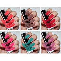 VOLO Set Of 6 Perfection Shine Nail Polish - 5 ml Each -VT-039-49
