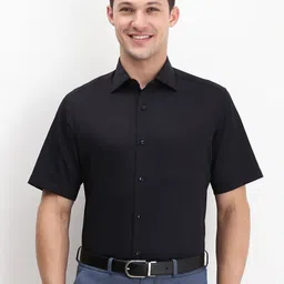 Allen Solly Sport Men Spread Collar Solid Cotton Formal Shirt-picture-35
