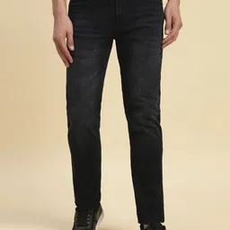Cantabil Men Jean Slim Fit Mid-Rise Light Fade Jeans-image-30