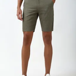 Peter England Casuals Men Mid-Rise Regular Fit Shorts-image-53