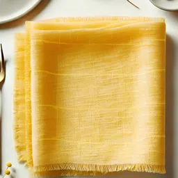 Vargottam Orange 12 Pieces Cotton Table Napkins-image-52