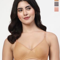 LILY Pack of 3 Full Coverage Bra-image-89