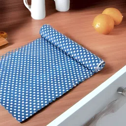 Aura Blue Set of 1 Water Resistant Shelf Liner Organisers-image-79