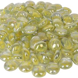 GLASS-STONE-YELLOW-04 Regular Round Fire Glass Pebbles-image-60