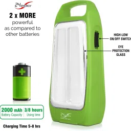 24 energy Dual Mode Brightness with Heavy Duty Rechargeable Table top lantern 8 hrs Flood Lamp Emergency Light image 4