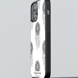 macmerise Quirky Printed iPhone 13 Pro Back Case Mobile Accessories-image-41