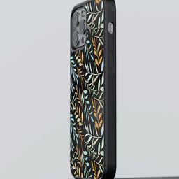 macmerise Floral Printed iPhone 13 Pro Back Case Mobile Accessories-image-92